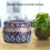Tinplate Storage Box E 7.5cm Diameter for Tea Coffee Candy Jewelry 6