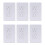 6-Pack Safety Self-Closing Outlet Covers, Wall Socket Plate Automatic Sliding Cap Cover for Child Proofing Outlets 1