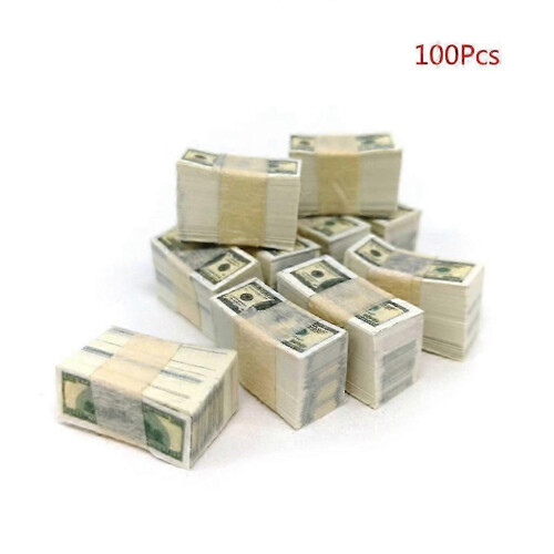 100 feuilles décorations de restauration décorations culinaires Mini maison de poupée à un dollar 1