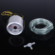 Turbo Boost Vacuum Gauge Meter for Auto Car 2" 52mm -1~2BAR Blue LED