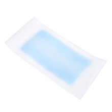 10Pcs Blue Hair Removal Wax Strips for Face & Body, hypoallergenic