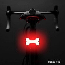 Fahrradrücklicht Multi-Beleuchtungsmodi USB-Laden LED-MTB Straßenrad-Flash Tail