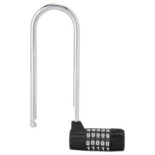 Zinc Alloy U-Shape 5-Dial Combination Lock for Cabinets & Locks