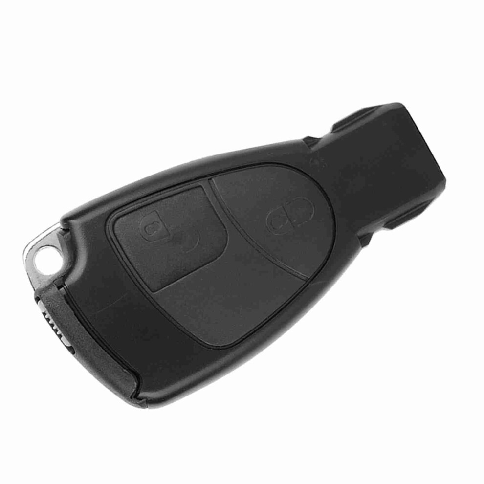 2-Button Abs Car Remote Key Shell For Mercedes Benz (2001-2010) Black 4641393180557