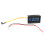 Digital Car Clock with LED Light Blue Reliable Electronic Accessory Easy Fit 2