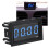 Digital Car Clock with LED Light Blue Reliable Electronic Accessory Easy Fit 3