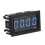 Digital Car Clock with LED Light Blue Reliable Electronic Accessory Easy Fit 5