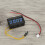 Digital Car Clock with LED Light Blue Reliable Electronic Accessory Easy Fit 7