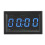 Digital Car Clock with LED Light Blue Reliable Electronic Accessory Easy Fit 9