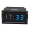 Auto LED Digital Clock Waterproof Dustproof  DC4.5-30V Blue Car Accessory 10