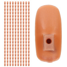 Acrylic Nail Tips 300pcs for DIY Nail Art Practice Hand Training Salon Tools
