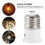 Durable E27 to B22 Light Bulb Adapter Converter Base for Household 3