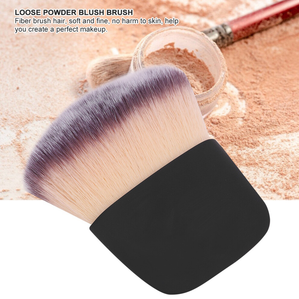 Travel-Friendly Makeup Brush in Black