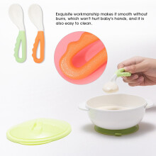 Baby Eating Spoon PP Training Feeder