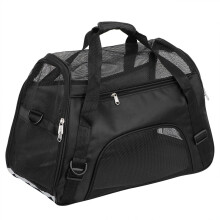 Haustier Tasche wasserdicht faltbar schwarz