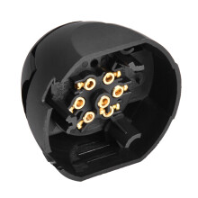 Robust Waterproof 12V 7 Pin Round Socket Cable for Truck Trailer Lighting