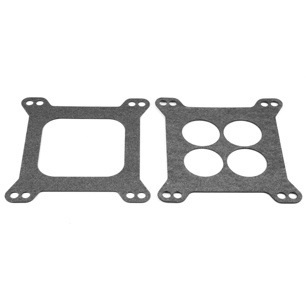 Ported Phenolic Carburetor Spacer 1" For 4Bbl Sbc Bbc Holley Edelbrock 4621393185660