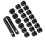 20Pcs 17mm Car Wheel Screw Protectors 21