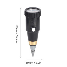 Soil Moisture pH Tester - Compact Garden Plant Tool, 165x50mm