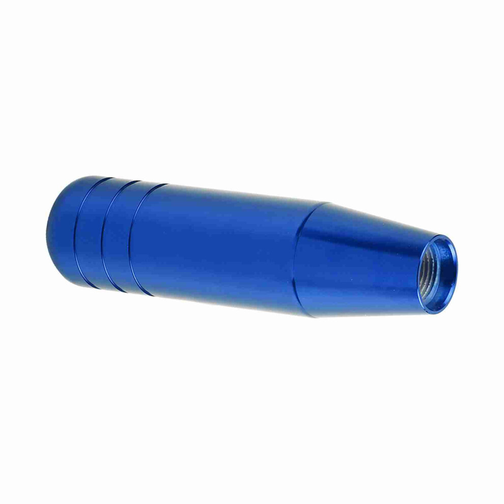 Car Manual Gear Shift Knob 13Cm Aluminium Alloy Shifter Lever Replacement Blue 8731393186379
