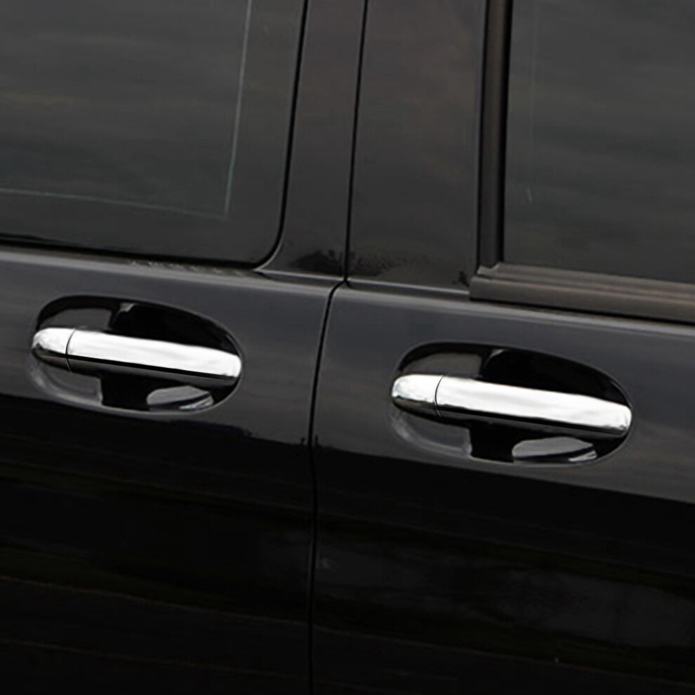 Handle Trim Set For Mercedes Vito W447 Silver 7293282940086