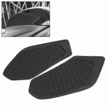 Motorcycle Gas Tank Grip Pads for CBR600RR 03-06 Black with Fishbone Decal