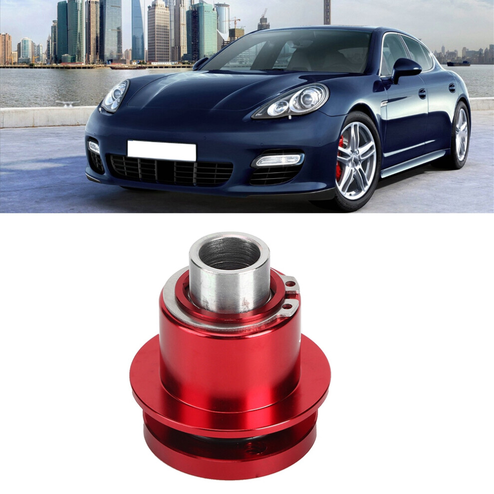 Universal 360 Quick Release Steering Wheel Hub Aluminum Alloy 3-Hole 3091393191724
