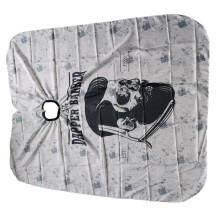 Professional Polyester Hair Salon Apron for Haircut & Dyeing, Durable & Easy-Clean