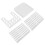 Foldable Bread Slicer Mold, White ABS, 161514.5cm 2