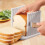 Foldable Bread Slicer Mold, White ABS, 161514.5cm 4