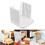 Foldable Bread Slicer Mold, White ABS, 161514.5cm 9