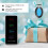 Wireless 5 Kit Key Wallet Finder Remote with 30-40m Range & LED Flashlight 13