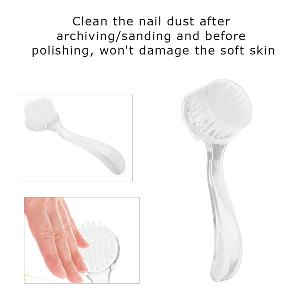 Nail Art Dust Cleaning Brush 5pk