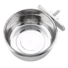 Stainless Steel Parrot Feeding Bowl – Durable, Rust-Resistant, Easy Clean