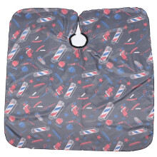 Versatile Hair Cutting Cape Black 160cm