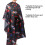 Versatile Hair Cutting Cape Black 160cm 3
