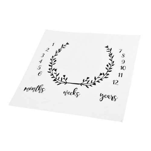Baby Milestone Blanket Growth Record 1