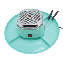 Elektrischer Indoor-S'mores-Maker mit 4 Fächern, einstellbare Temperatur, EU-Stecker, 220V