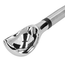 30ml Stainless Steel Ice Cream Scoop 22.3cm Thick Handle for Yogurt and Fruit