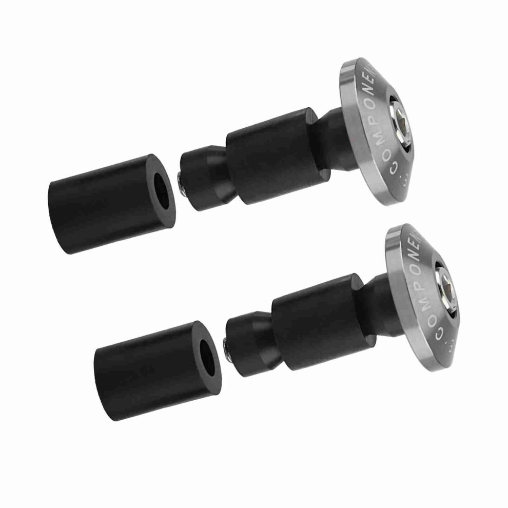 22Mm 7/8" Motorcycle Handlebar End Caps Titanium Alloy Bar Ends For Atv Offroad 8021393201487