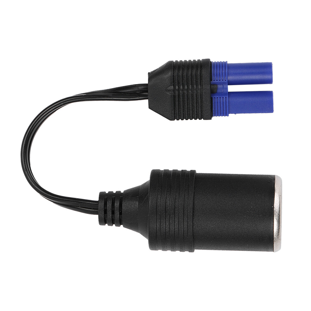 Ec5 Female To Cigarette Lighter Socket Adapter 12-24V 10A Black 8771393201597