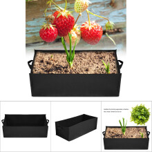 Square Garden Planter Bag for Vegetables & Strawberries 60*30*20cm