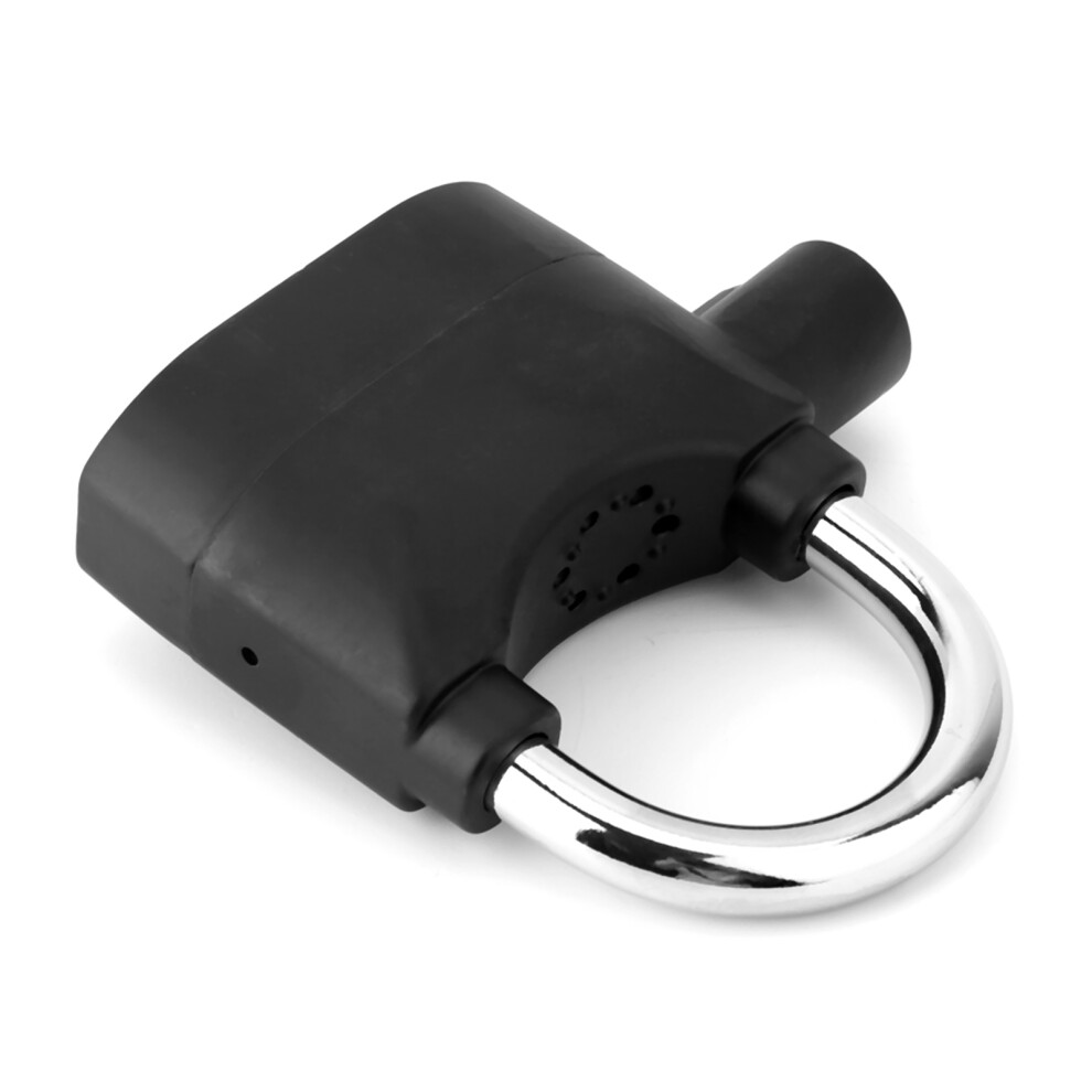 Waterproof Black Anti-Theft Lock With 110Db Siren For Motorcycle Bike Door 8711393203214