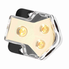 Auto Power Distribution Block 1 Gauge In 2 Gauge Out Car Audio Wiring Splitter