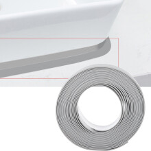 Self Adhesive Sealant Strip Grey 22mm x 3.2m for Bathroom Wall & Sink Edges