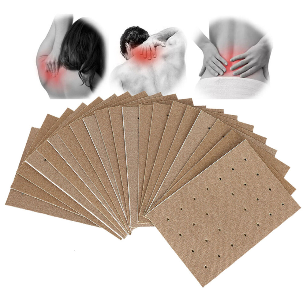 20Pcs Heating Pain Relief Patches, 7x10cm Non-Woven Herbal Wraps