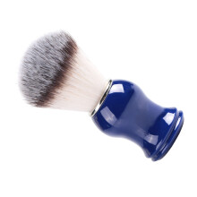 Men's Beard Shaving Brush Resin Handle 11cm Black or Blue