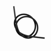 8mm Silicone Spark Ignition Cable Wire Car Accessory Black 100cm