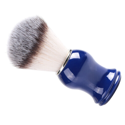 Men Beard Shaving Brush Resin Handle Silky Foam Tool 1# Black