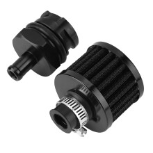 Aluminum Valve Cover Oil Cap with Breather for LS1 LS2 LS3 LS6 LS7 - Black